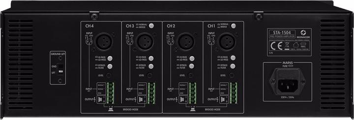 Produktbild Monacor 4 Kanal Verstaerker 900Wmax (Verstärker)