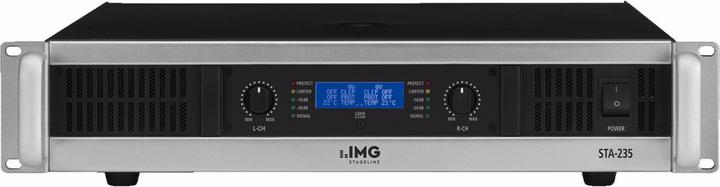 Img Stage Line Amplificateur PA stéréo, 1400W, 2HE (Amplificateur)