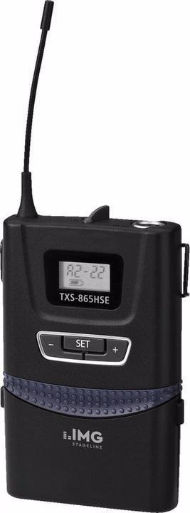 Actual product image Img Stage Line Radio pocket transmitter 506-542 MHz 40-18000 Hz