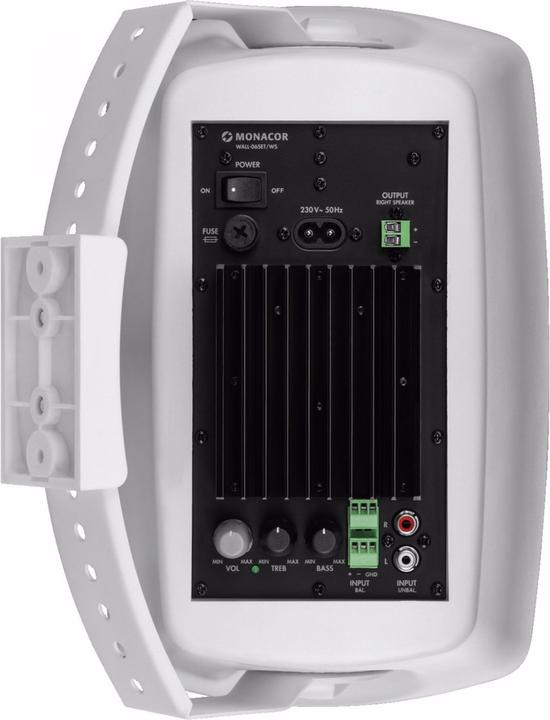 Produktbild Monacor Aktiv-Boxen-Set, 6 Zoll Box (Aktiv, 2x 30 W)