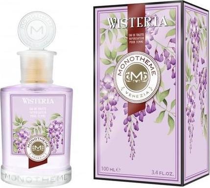 Immagine prodotto Monotheme Fine Fragrances Venezia Classic Collection Wisteria Eau de Toilette 100ml Spray per Donne (Eau de toilette, 100 ml)
