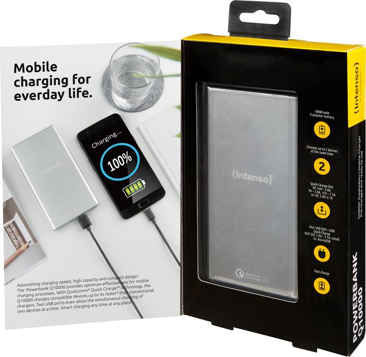 Produktbild Intenso Power Bank (10000 mAh, 5 W, 37 Wh)