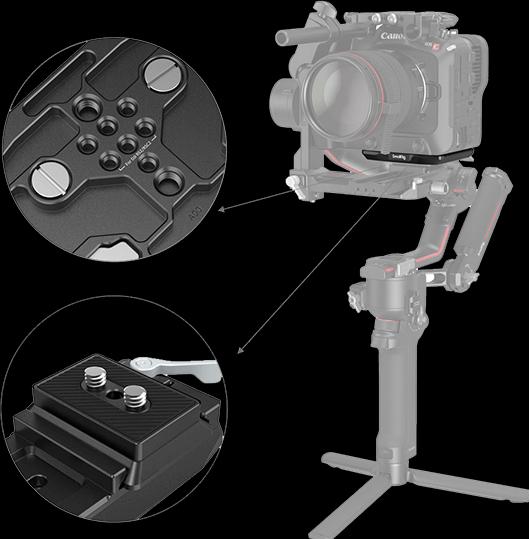 Produktbild SmallRig Bottom Plate for Canon C70 3189