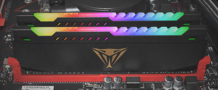 Produktbild Patriot Extreme Performance Viper Steel RGB (2 x 8GB, 3600 MHz, DDR4-RAM, DIMM)