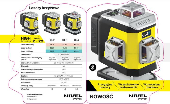 Produktbild No Name NIVEL SYSTEM CL4D CROSS LASER 4x360