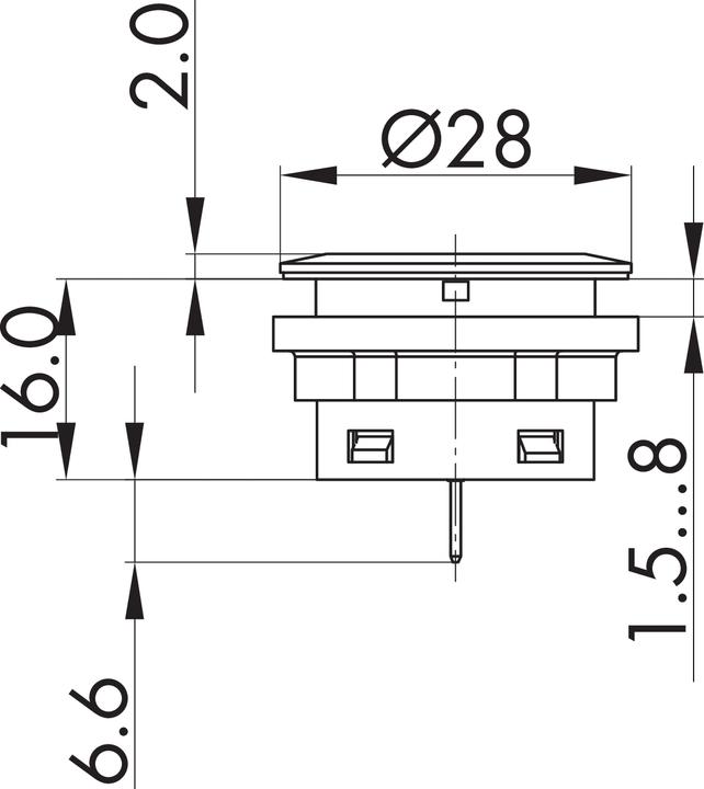 Immagine prodotto Schlegel SSWCTF Pulsante tattile, nero SSWCTF Mallet