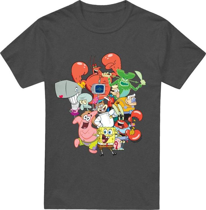 Spongebob Squarepants The Whole Gang TShirt (XXL)
