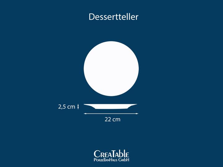 Actual product image CreaTable Yuki (4 x, 22 cm)
