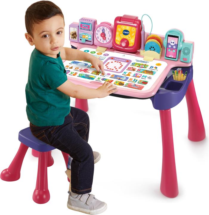 Productafbeelding VTech 5-in-1 Magisch Bureau roze (Duits)