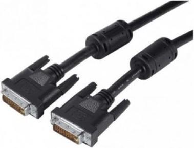Image du produit Exertis Connect Câble de moniteur DVI, double liaison, 24+1 broches DVI-D St./St., 10,0 m Pour connecter des (10 m, DVI)