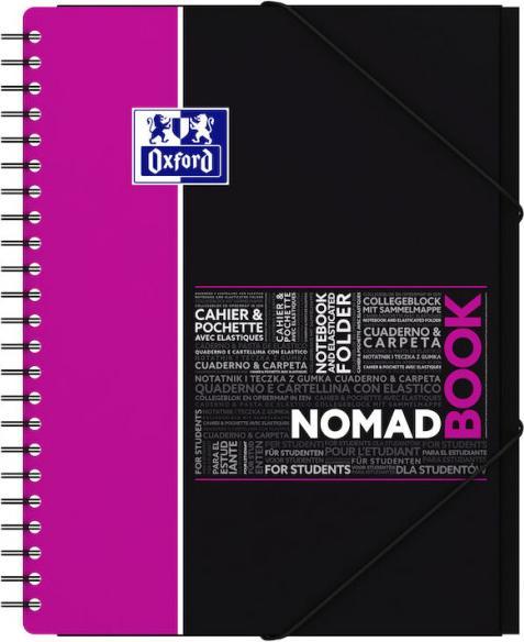 Produktbild Oxford Collegeblock Mappe Nomadbook (A4+, Kariert, Weicher Einband)