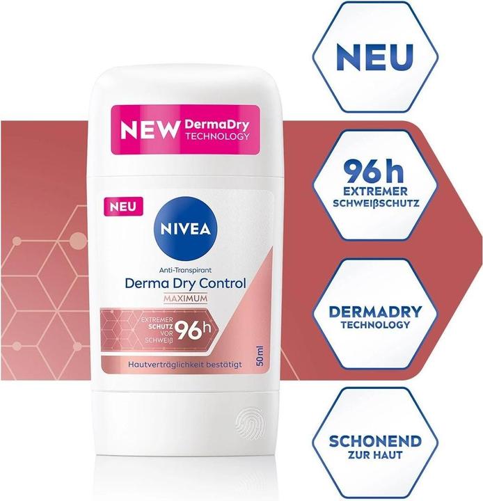 Produktbild NIVEA Derma Dry (Stick, 50 ml)