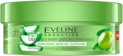 Image du produit Eveline Crème corporelle extra-douce Hydratant profond pour le visage et le corps Bio Olive & Aloe 175Ml (Crème pour le corps, 175 ml)