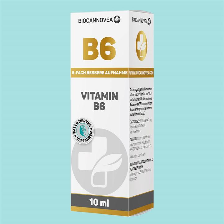 Actual product image Biocannovea Vitamin B6 (1 Piece, Droplet, 52 g)
