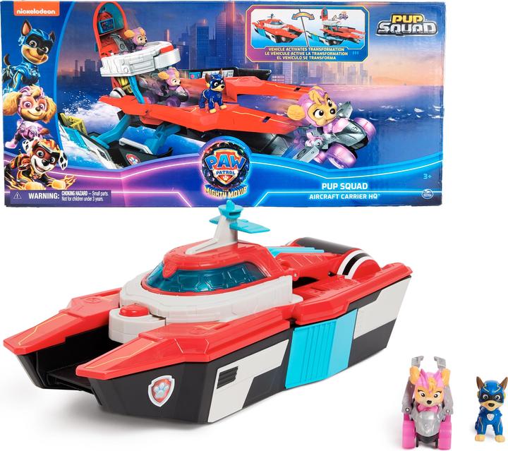 Produktbild Spin Master Paw Patrol - Hauptquartier des Flugzeugträgers