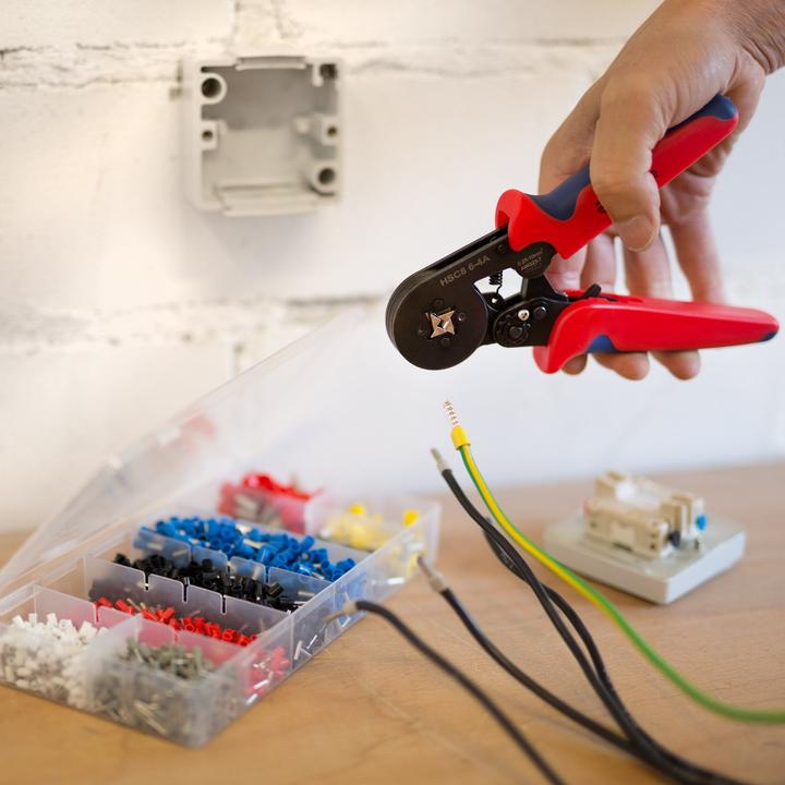 Actual product image tectake Crimping pliers (175 mm)