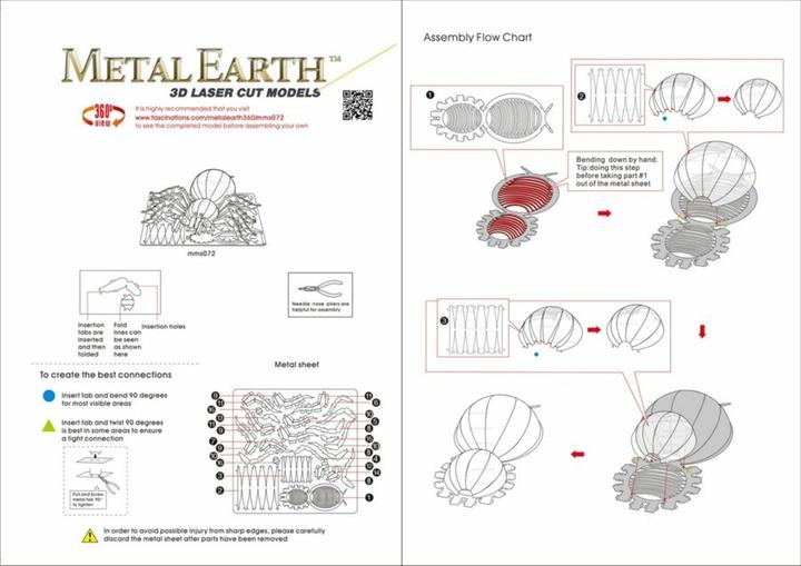 Image du produit Metal Earth Tarantula