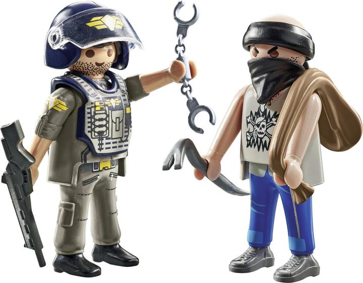 Image du produit Playmobil DuoPack SWAT & Bandit (71505, Playmobil City Action)