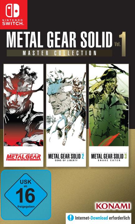 Produktbild Konami Metal Gear Solid Master Collection Vol. 1 (Switch, DE)