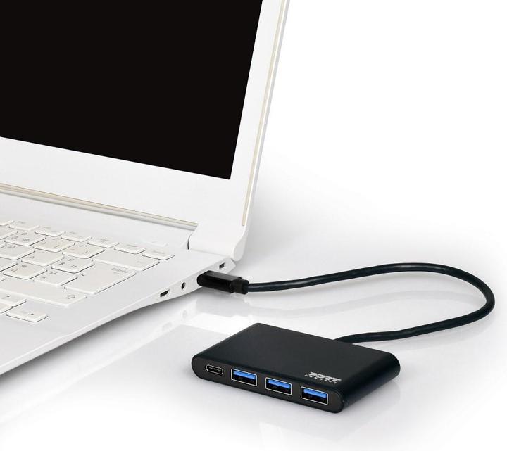 Image du produit Port Designs Hub USB-C (USB-C, 3 Ports)