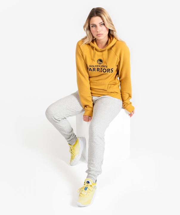 Immagine prodotto Tarmak Felpa con cappuccio da donna/uomo Golden State Warriors - Felpa con cappuccio 900 NBA giallo (M)