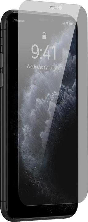 Baseus All-glass Porcelain Crystal Dust-proof Anti-peeping Film for iP11 (2 Stück, Apple iPhone 11 Pro Max, Apple iPhone XS Max)