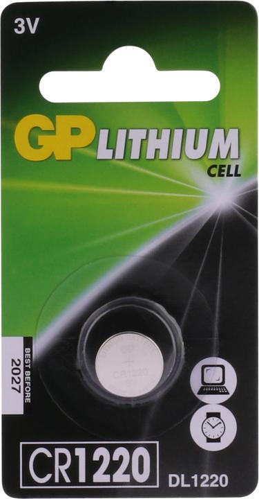 Produktbild GP Batteries Cr1220 (1 Stk., CR1220, 36 mAh)