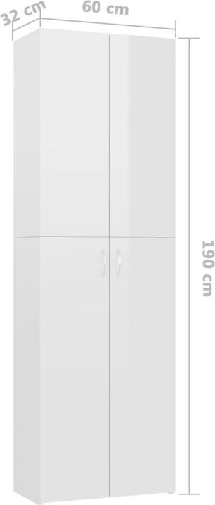 Immagine prodotto VidaXL Cadeo (60 x 32 x 190 cm)