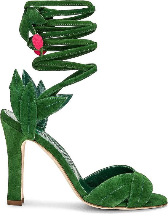 Manolo Blahnik Ossie 105 Wrap Sandals