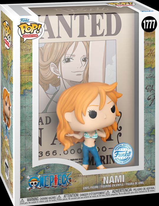 Produktbild Funko POP! Poster Wanted One Piece - Nami Exclusive