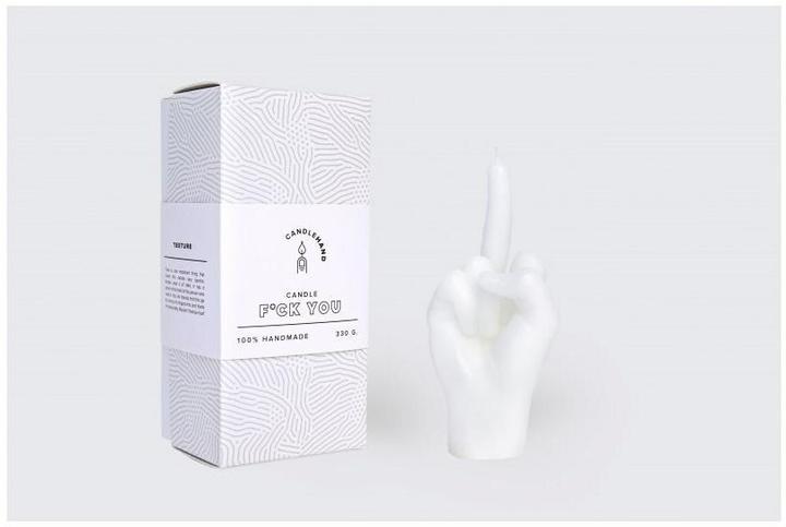 Actual product image Candle Hand Fck you (1 pcs.)