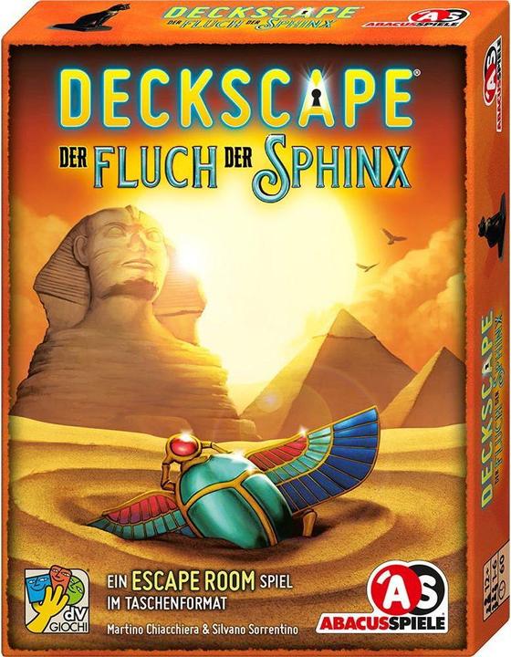 Abacus Deckscape The Curse of the Sphinx (German)