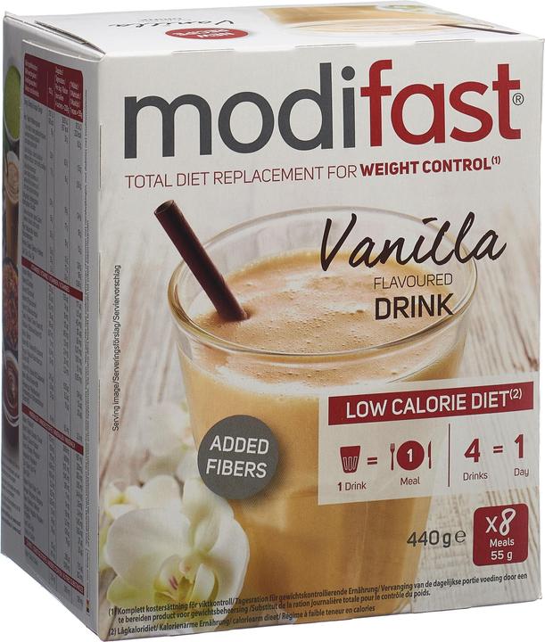 Modifast Drink Vanille (Vanille, 8 Stk., 544 g)