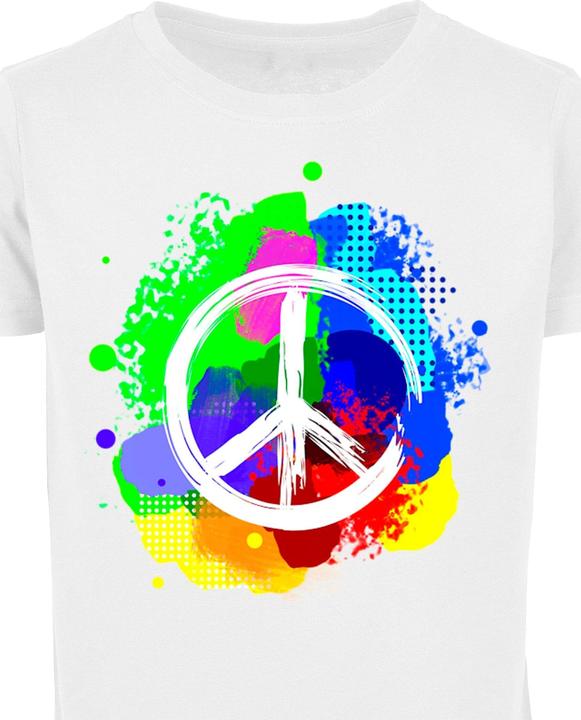 Produktbild Merchcode Girls Peace - Graffiti Short Sleeve Tee - 167917 (134)