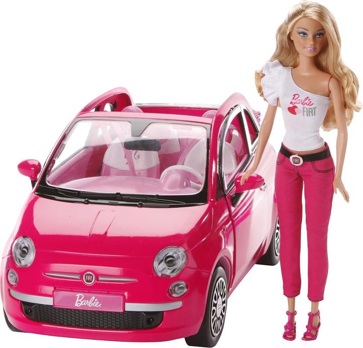 Barbie mit Fiat
