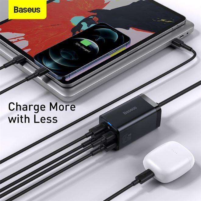 Actual product image Baseus Quick Charger GaN3 Pro (65 W)