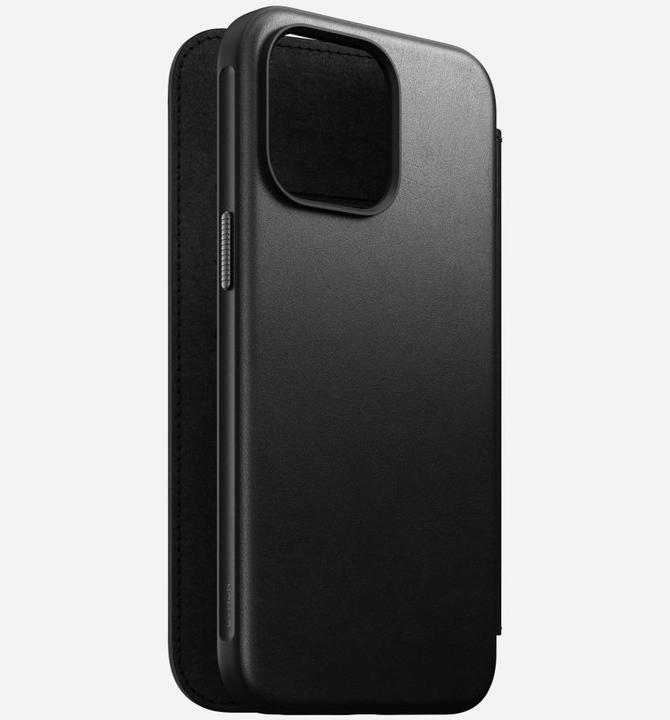 Image du produit Nomad Modern Leather Folio iPhone 15 Pro Max Noir (Apple iPhone 15 Pro Max)