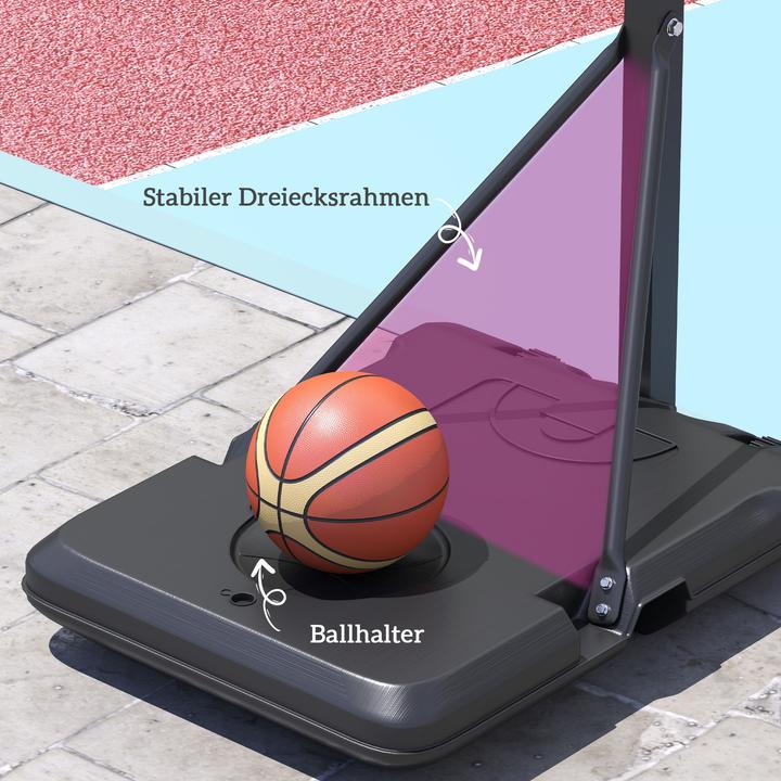 Immagine prodotto SportNow Basketballkorb Stahl, Kunststoff Schwarz