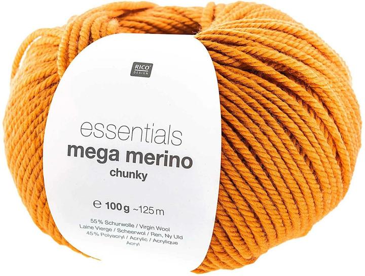 Produktbild Rico Design Wolle Essentials Mega Wool chunky 100 g, Orange (115 m)