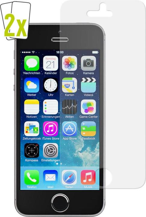 Image du produit Artwizz ScratchStopper pour iPhone 5/5C/5S/SE (2 pièce(s), Apple iPhone 5, Apple iPhone 5c, Apple iPhone 5s)