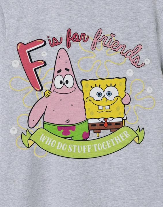 Immagine prodotto Spongebob Squarepants F Is For Friends Maglietta Ragazze (158, 164)