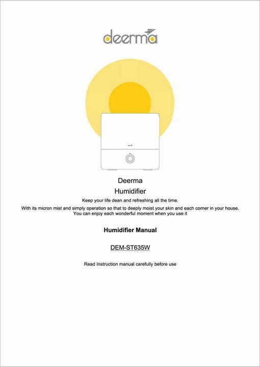 Actual product image Deerma Humidifier ST635W (30 m²)
