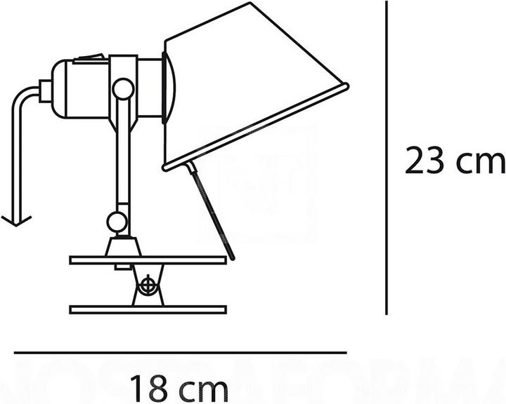 Produktbild Artemide Tolomeo Pinza (615 lm, E27)