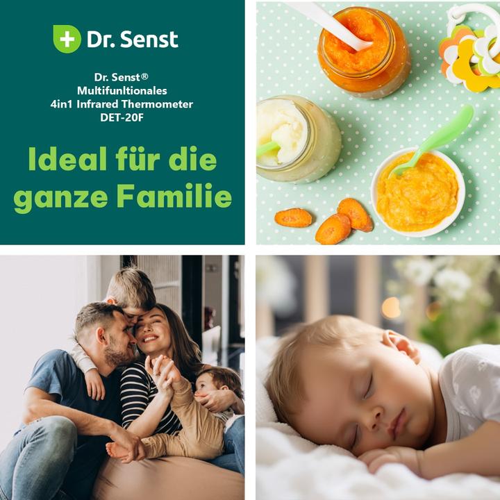 Immagine prodotto Dr. Senst Infrarot 3in1 Ohr/Stirn/Objekt Thermometer DET-20F