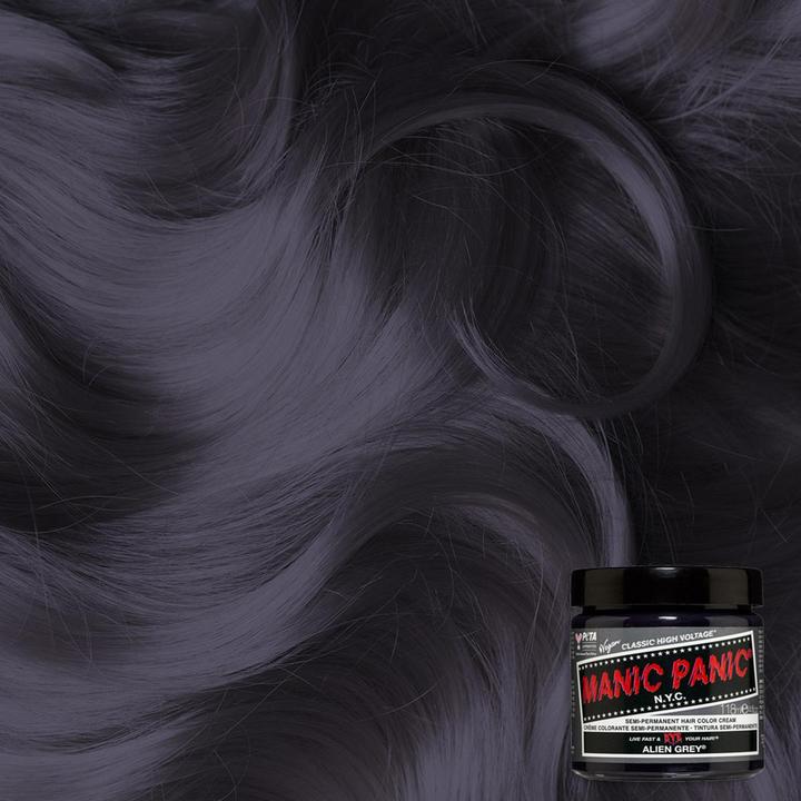 Image du produit Manic Panic Alien Grey Cruelty Free Vegan Hair Color 118ml (Alien Grey)