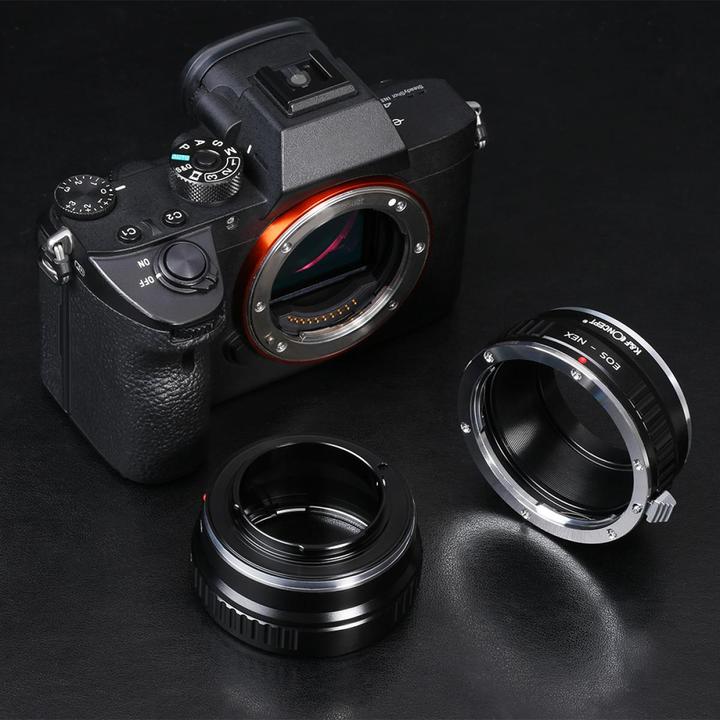 Image du produit K&F Concept Adaptateur d'objectif de haute précision, EOS-NEX