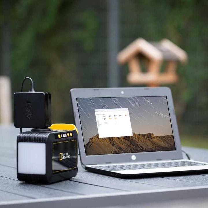 Actual product image Bresser Mobile Power Station NATIONAL GEOGRAPHIC (88.50 Wh, 1.04 kg)