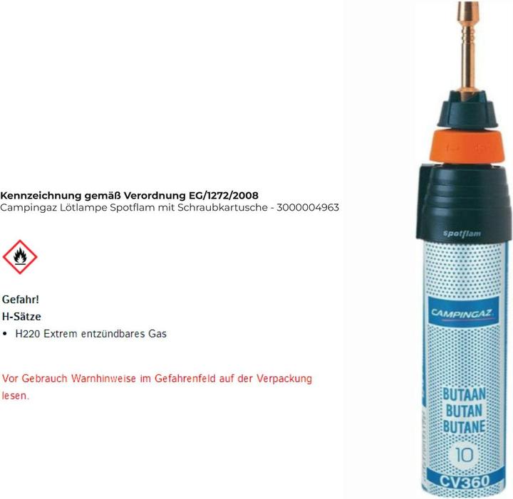 Image du produit Campingaz Lötgerät Spotflam