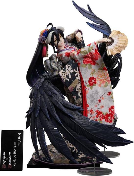 Actual product image Furyu Overlord statuette PVC 1/4 Albedo Japanese Doll 49 cm