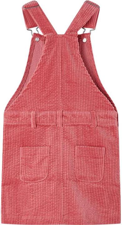 Produktbild VidaXL Kinder-Latzkleid Cord Rosa 104,Material: 100 (104)